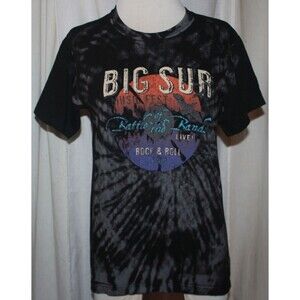 Junior's One Tough Brand Big Sur Battle of the Bands Black Tee Size Small